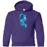 Sweatshirts Purple / YS Beauty Portrait Youth Hoodie