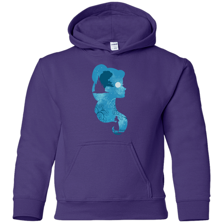 Sweatshirts Purple / YS Beauty Portrait Youth Hoodie