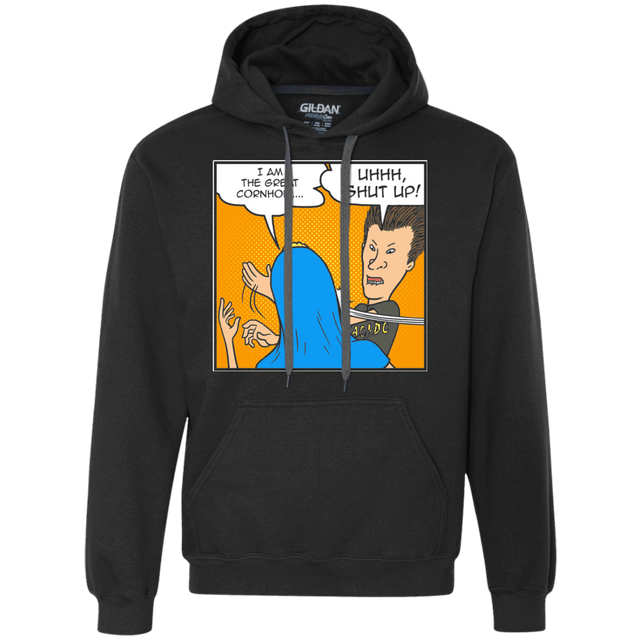 Sweatshirts Black / S Beavis Butthead Slap Premium Fleece Hoodie