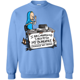 Sweatshirts Carolina Blue / S Beavis Change My Mind Crewneck Sweatshirt