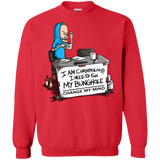 Sweatshirts Red / S Beavis Change My Mind Crewneck Sweatshirt