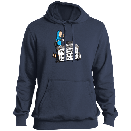 Sweatshirts True Navy / L Beavis Change My Mind Pullover Hoodie