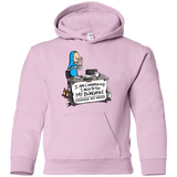 Sweatshirts Light Pink / YS Beavis Change My Mind Youth Hoodie