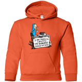 Sweatshirts Orange / YS Beavis Change My Mind Youth Hoodie