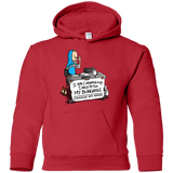 Sweatshirts Red / YS Beavis Change My Mind Youth Hoodie