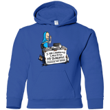 Sweatshirts Royal / YS Beavis Change My Mind Youth Hoodie
