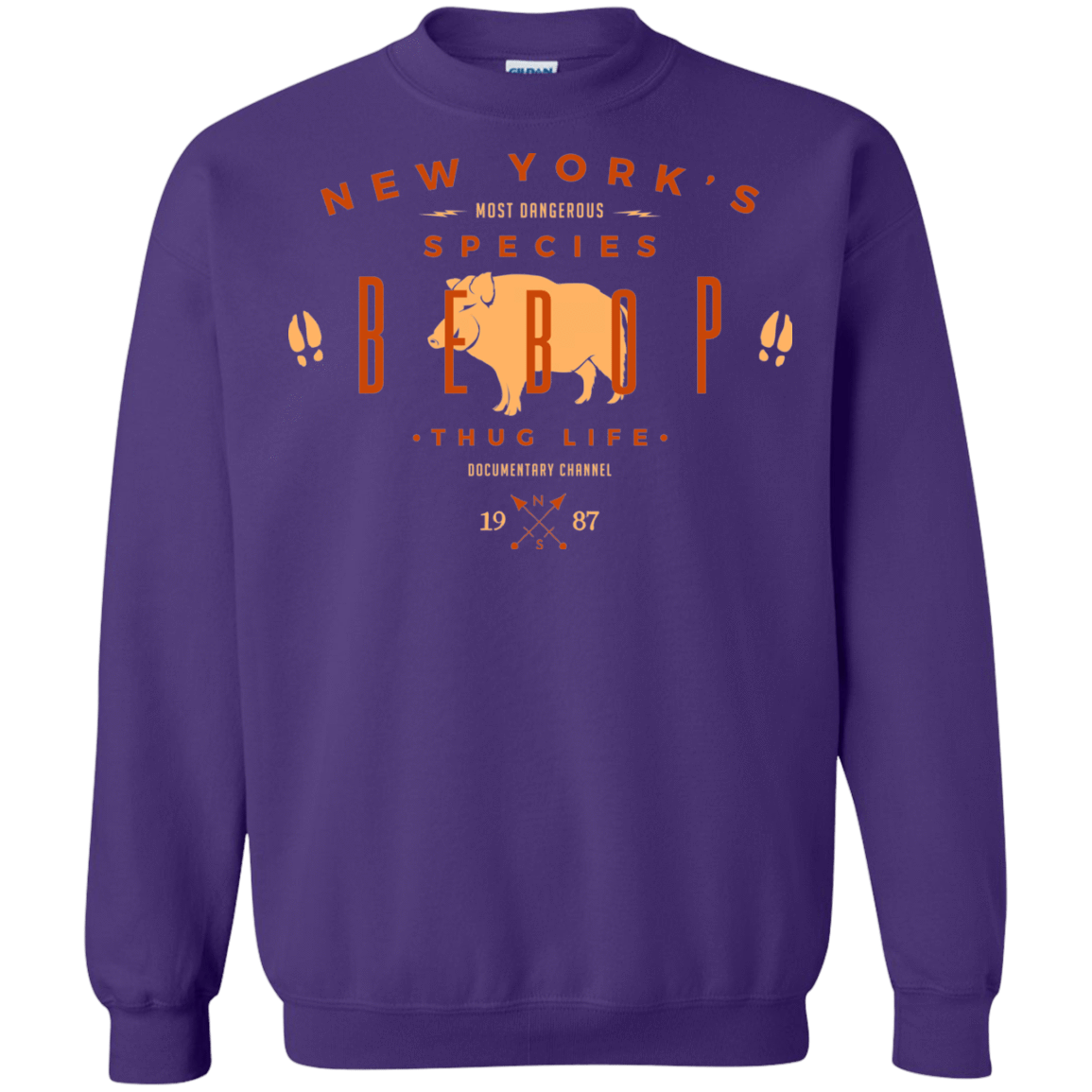 Sweatshirts Purple / S BEBOP Crewneck Sweatshirt