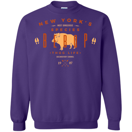 Sweatshirts Purple / S BEBOP Crewneck Sweatshirt