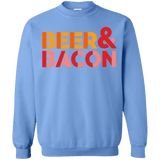 Sweatshirts Carolina Blue / Small Beer And Bacon Crewneck Sweatshirt