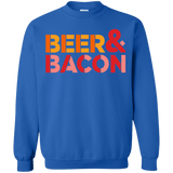Sweatshirts Royal / Small Beer And Bacon Crewneck Sweatshirt