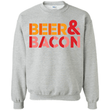 Sweatshirts Sport Grey / Small Beer And Bacon Crewneck Sweatshirt