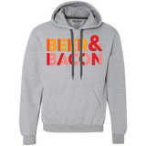 Sweatshirts Sport Grey / Small Beer And Bacon Premium Fleece Hoodie