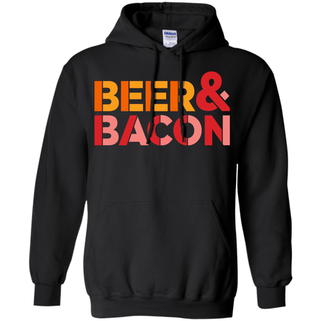 Sweatshirts Black / Small Beer And Bacon Pullover Hoodie