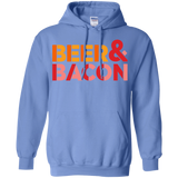Sweatshirts Carolina Blue / Small Beer And Bacon Pullover Hoodie
