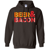 Sweatshirts Dark Chocolate / Small Beer And Bacon Pullover Hoodie