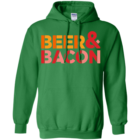 Sweatshirts Irish Green / Small Beer And Bacon Pullover Hoodie