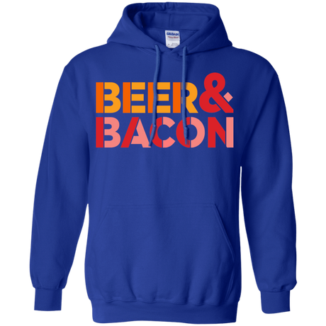 Sweatshirts Royal / Small Beer And Bacon Pullover Hoodie