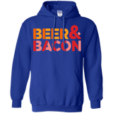 Sweatshirts Royal / Small Beer And Bacon Pullover Hoodie