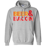Sweatshirts Sport Grey / Small Beer And Bacon Pullover Hoodie