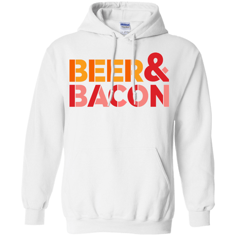 Sweatshirts White / Small Beer And Bacon Pullover Hoodie