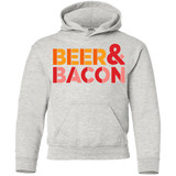 Sweatshirts Ash / YS Beer And Bacon Youth Hoodie