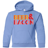 Sweatshirts Carolina Blue / YS Beer And Bacon Youth Hoodie