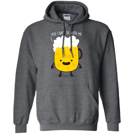 Sweatshirts Dark Heather / Small Beerfull Pullover Hoodie