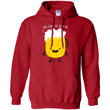 Sweatshirts Red / Small Beerfull Pullover Hoodie