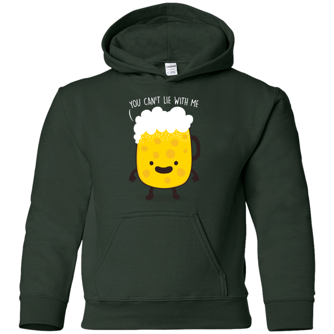 Sweatshirts Forest Green / YS Beerfull Youth Hoodie