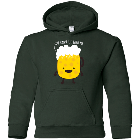 Sweatshirts Forest Green / YS Beerfull Youth Hoodie