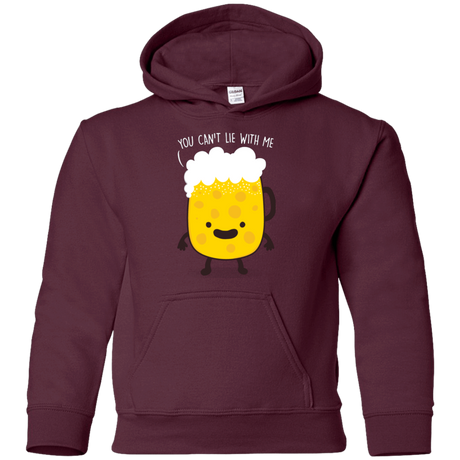 Sweatshirts Maroon / YS Beerfull Youth Hoodie