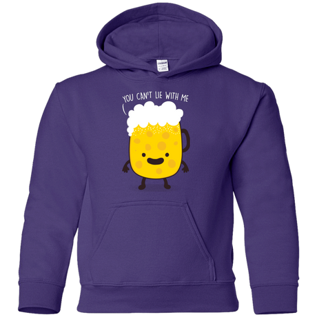 Sweatshirts Purple / YS Beerfull Youth Hoodie