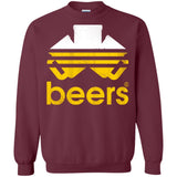 Sweatshirts Maroon / Small Beers Crewneck Sweatshirt