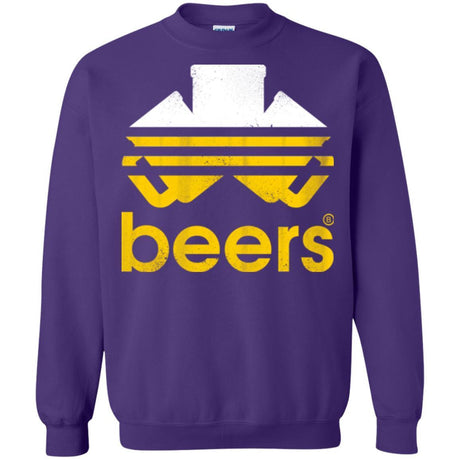 Sweatshirts Purple / Small Beers Crewneck Sweatshirt