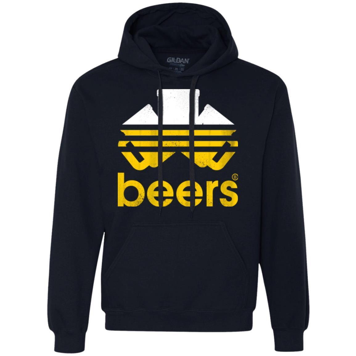 Sweatshirts Navy / Small Beers Premium Fleece Hoodie