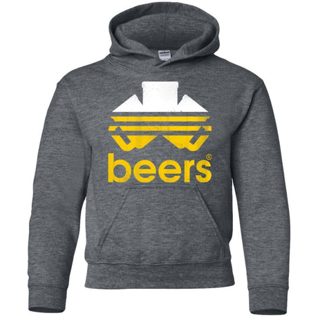 Sweatshirts Dark Heather / YS Beers Youth Hoodie