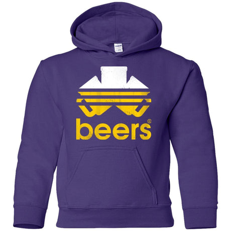 Sweatshirts Purple / YS Beers Youth Hoodie