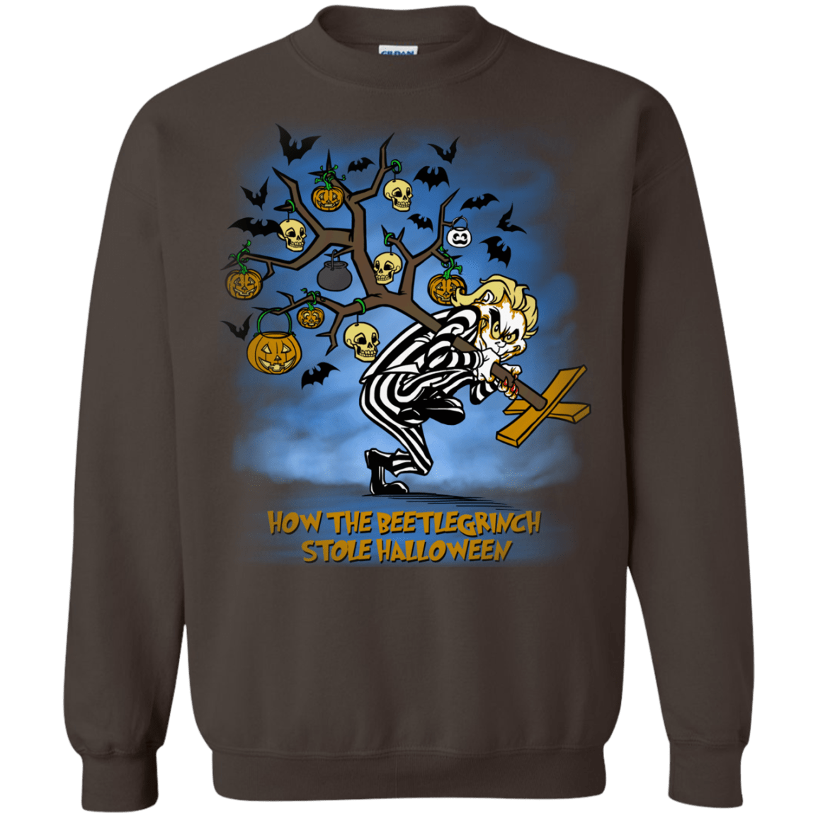 Sweatshirts Dark Chocolate / Small Beetlegrinch Crewneck Sweatshirt