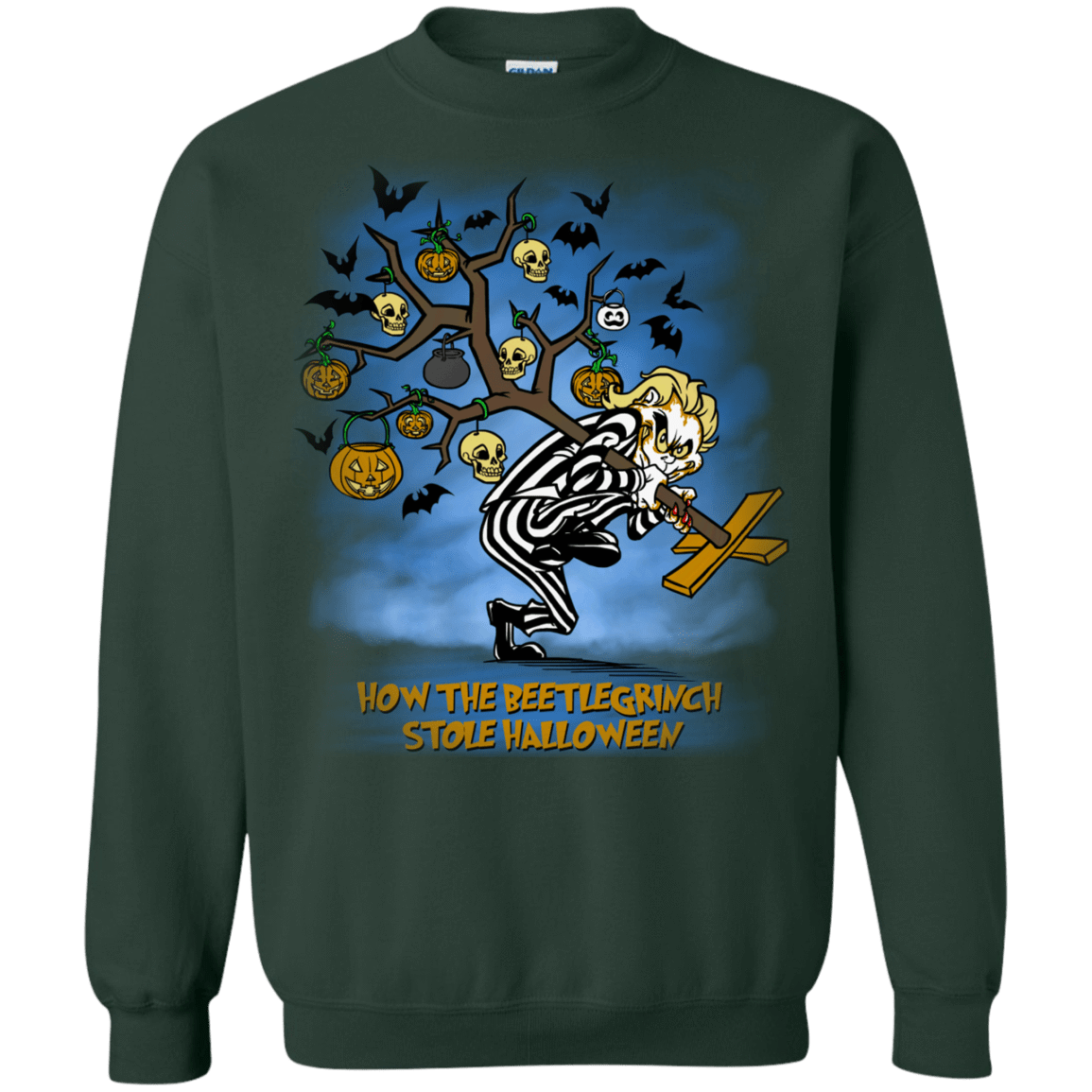 Sweatshirts Forest Green / Small Beetlegrinch Crewneck Sweatshirt
