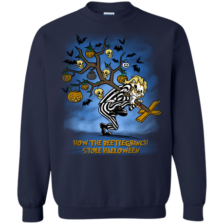 Sweatshirts Navy / Small Beetlegrinch Crewneck Sweatshirt