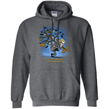 Sweatshirts Dark Heather / Small Beetlegrinch Pullover Hoodie