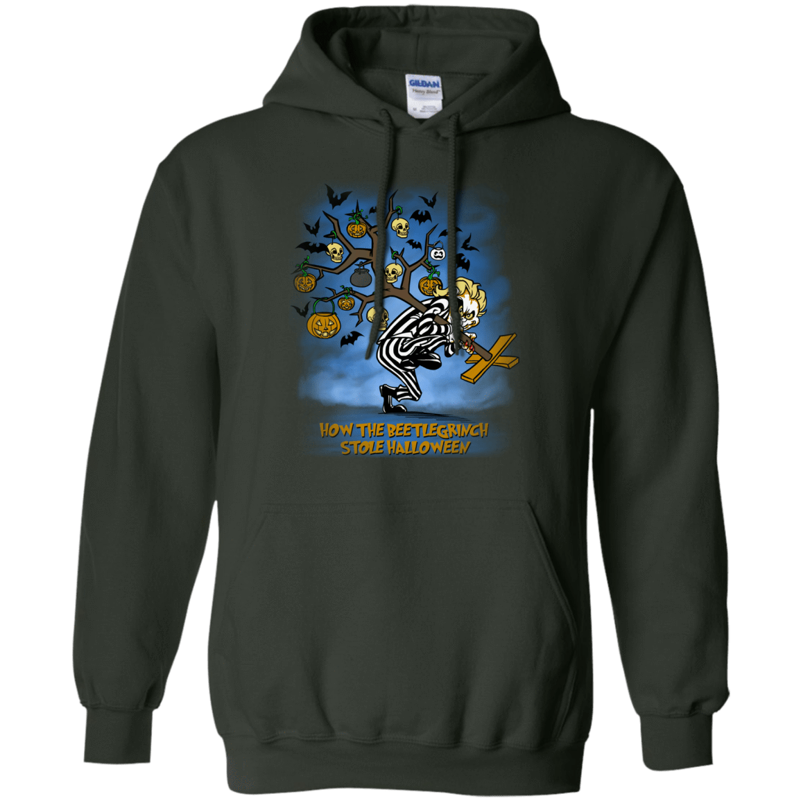 Sweatshirts Forest Green / Small Beetlegrinch Pullover Hoodie