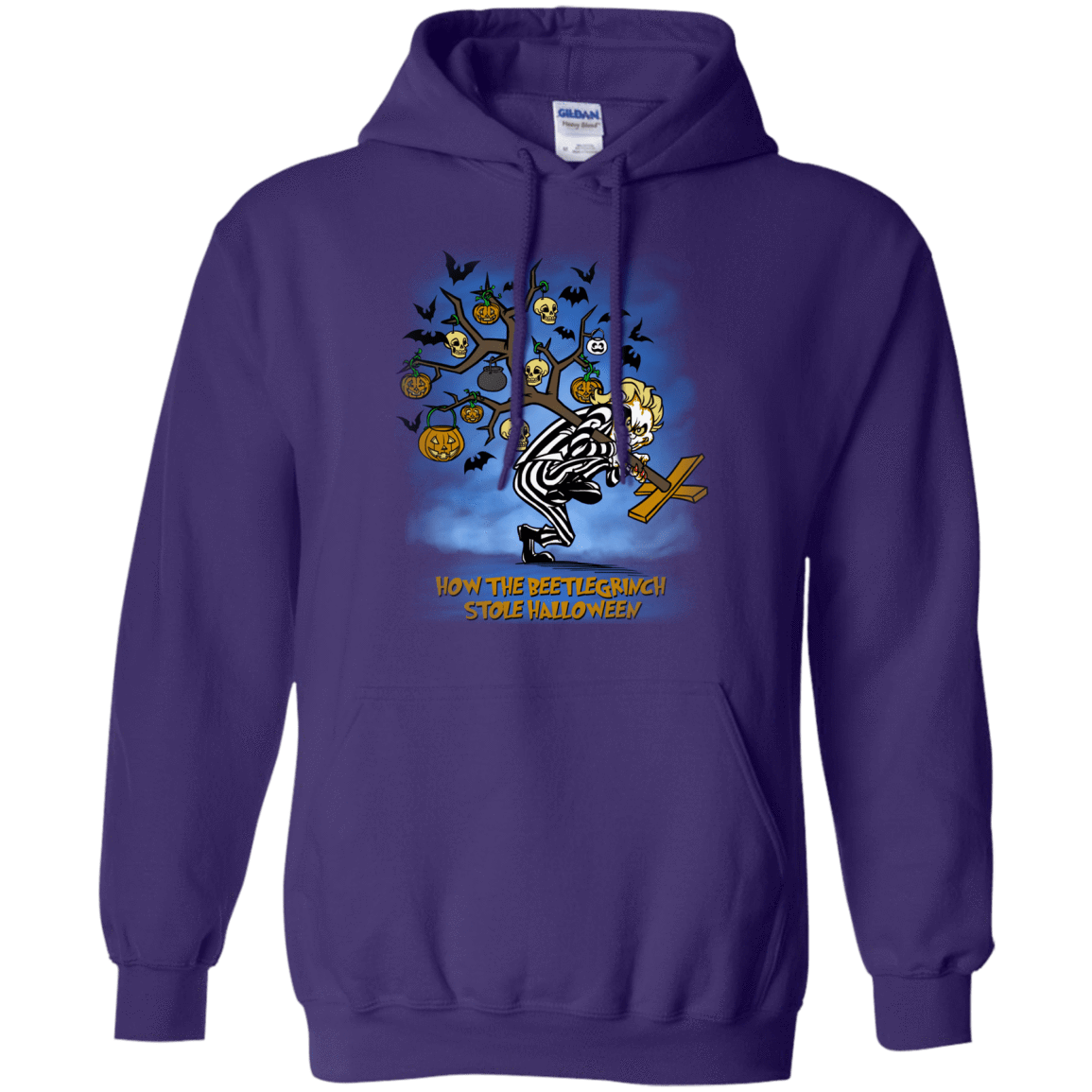 Sweatshirts Purple / Small Beetlegrinch Pullover Hoodie