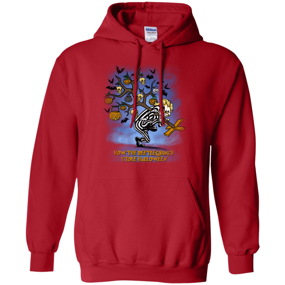 Sweatshirts Red / Small Beetlegrinch Pullover Hoodie