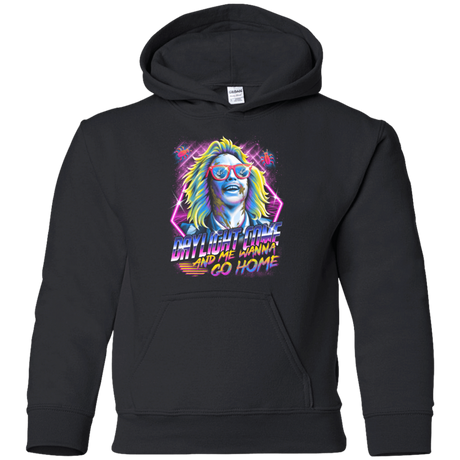Sweatshirts Black / YS Beetlejuice 80s Nostalgia Youth Hoodie