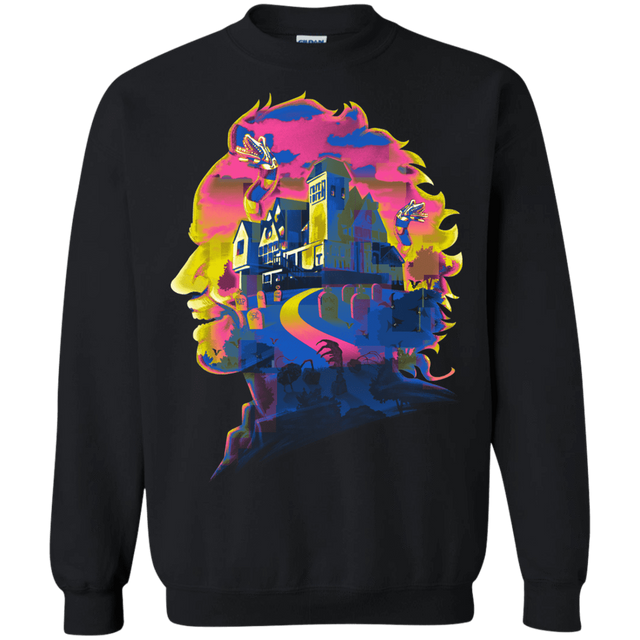 Sweatshirts Black / S Beetlejuice Silhouette Crewneck Sweatshirt