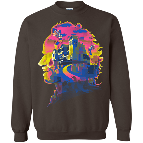 Sweatshirts Dark Chocolate / S Beetlejuice Silhouette Crewneck Sweatshirt