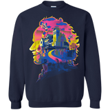 Sweatshirts Navy / S Beetlejuice Silhouette Crewneck Sweatshirt