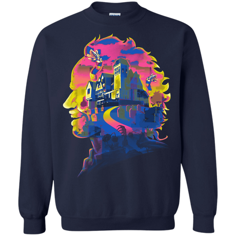 Sweatshirts Navy / S Beetlejuice Silhouette Crewneck Sweatshirt