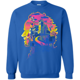 Sweatshirts Royal / S Beetlejuice Silhouette Crewneck Sweatshirt